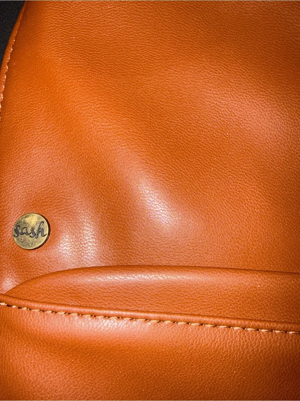 Women’s Sash Crescent Shoulder Bag in Brown